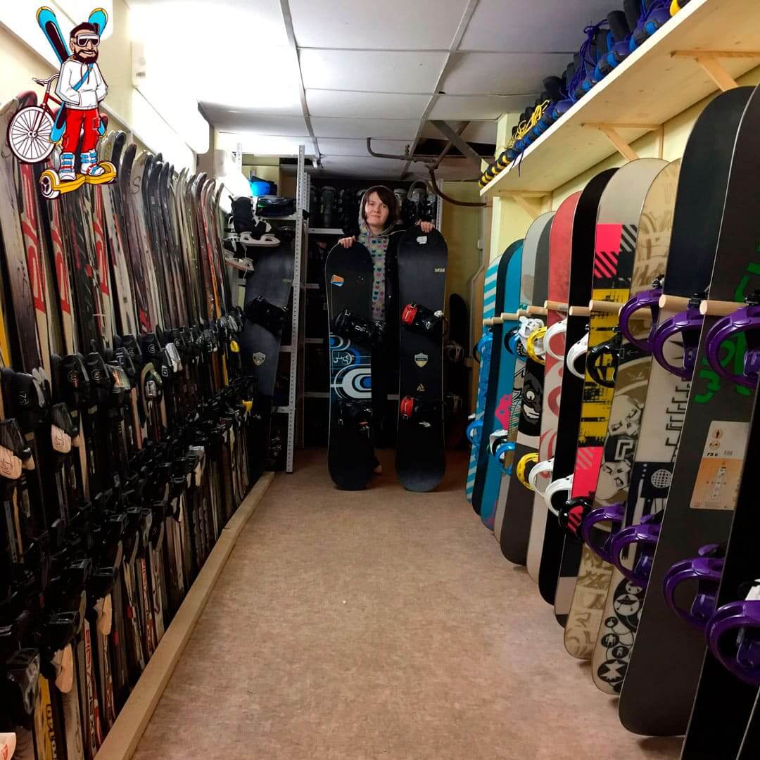 Салон аренды горных лыж и сноубордов